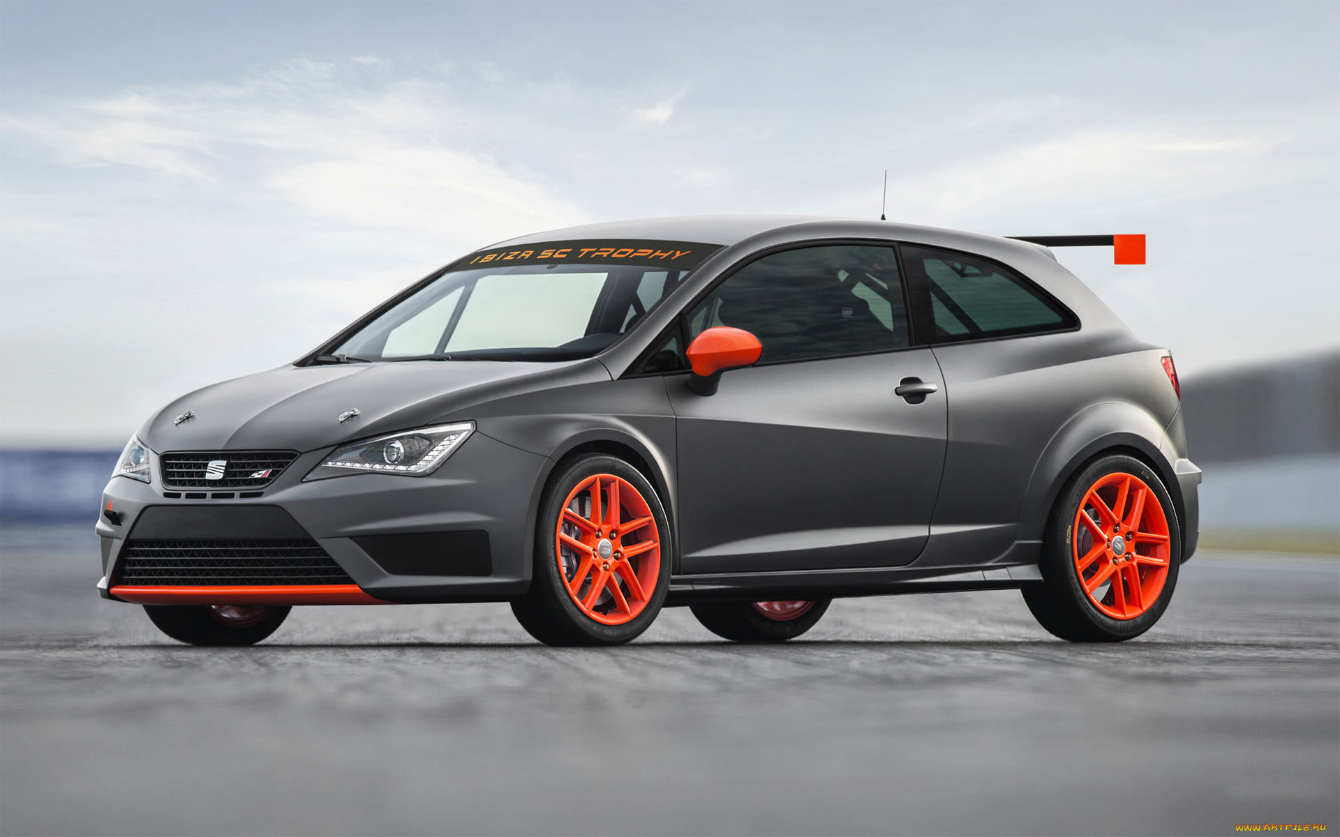, seat, sports, car, trophy, ibiza, sc